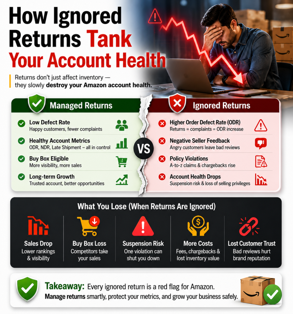 how ignored returns tank your account health
