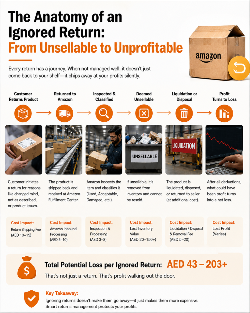 the anatomy of an ignored return from unsellable to unprofitable