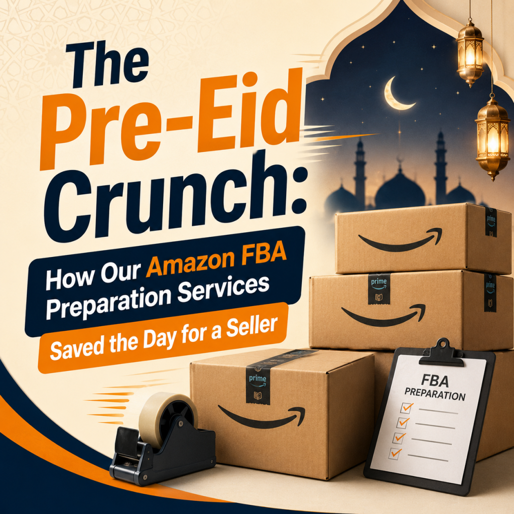 The Pre-Eid Crunch: How Our Amazon FBA Preparation Services Saved the Day for a Seller the pre eid crunch how our amazon fba preparation services saved the day for a seller